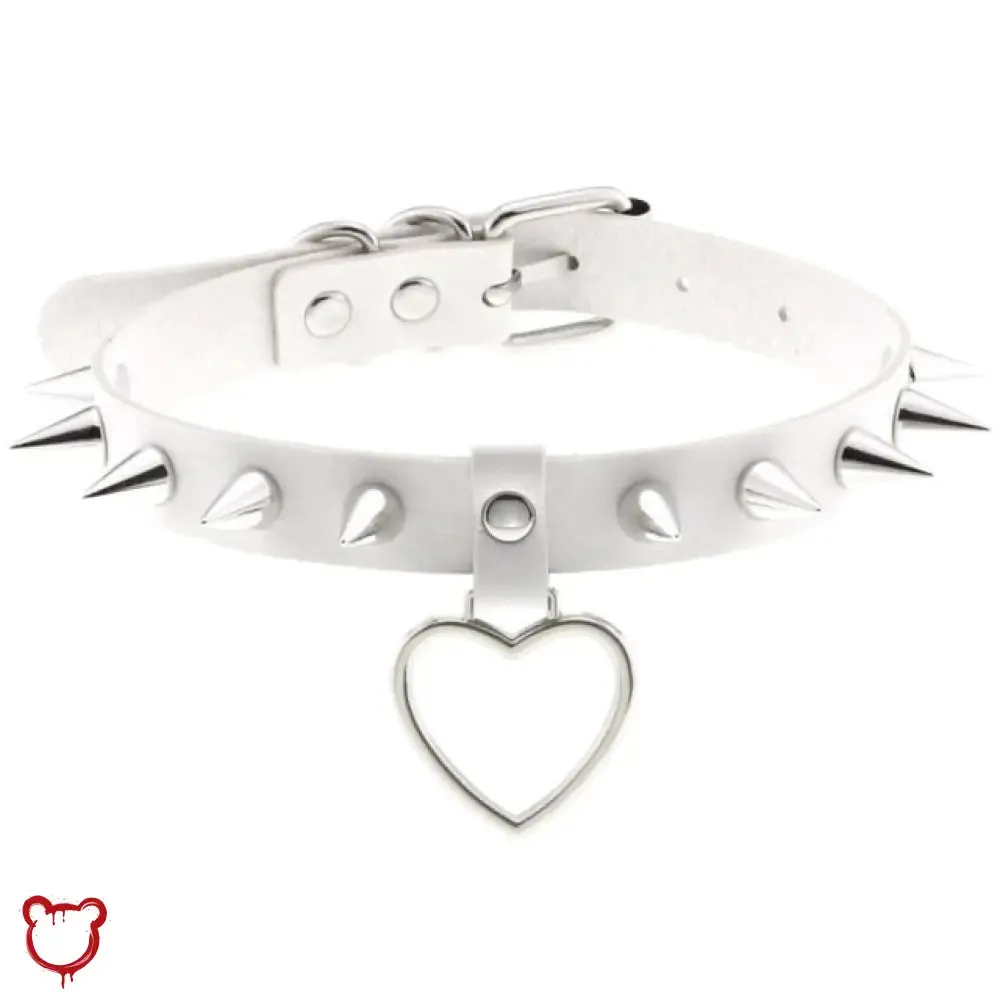 Furious Heart Choker in Black