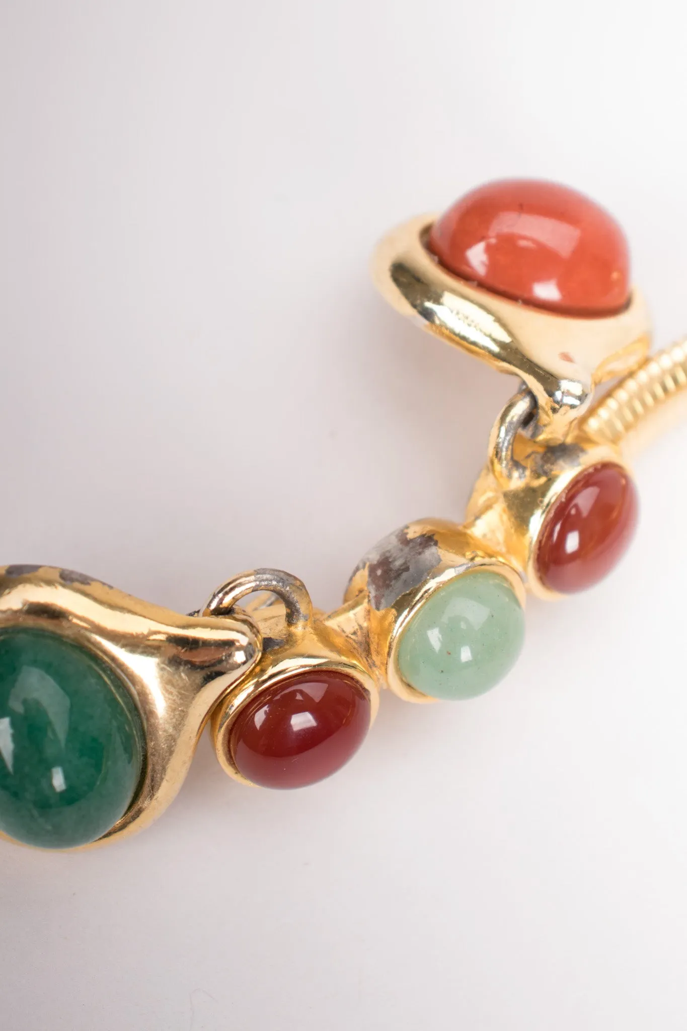 Gemstone Teardrop Belt
