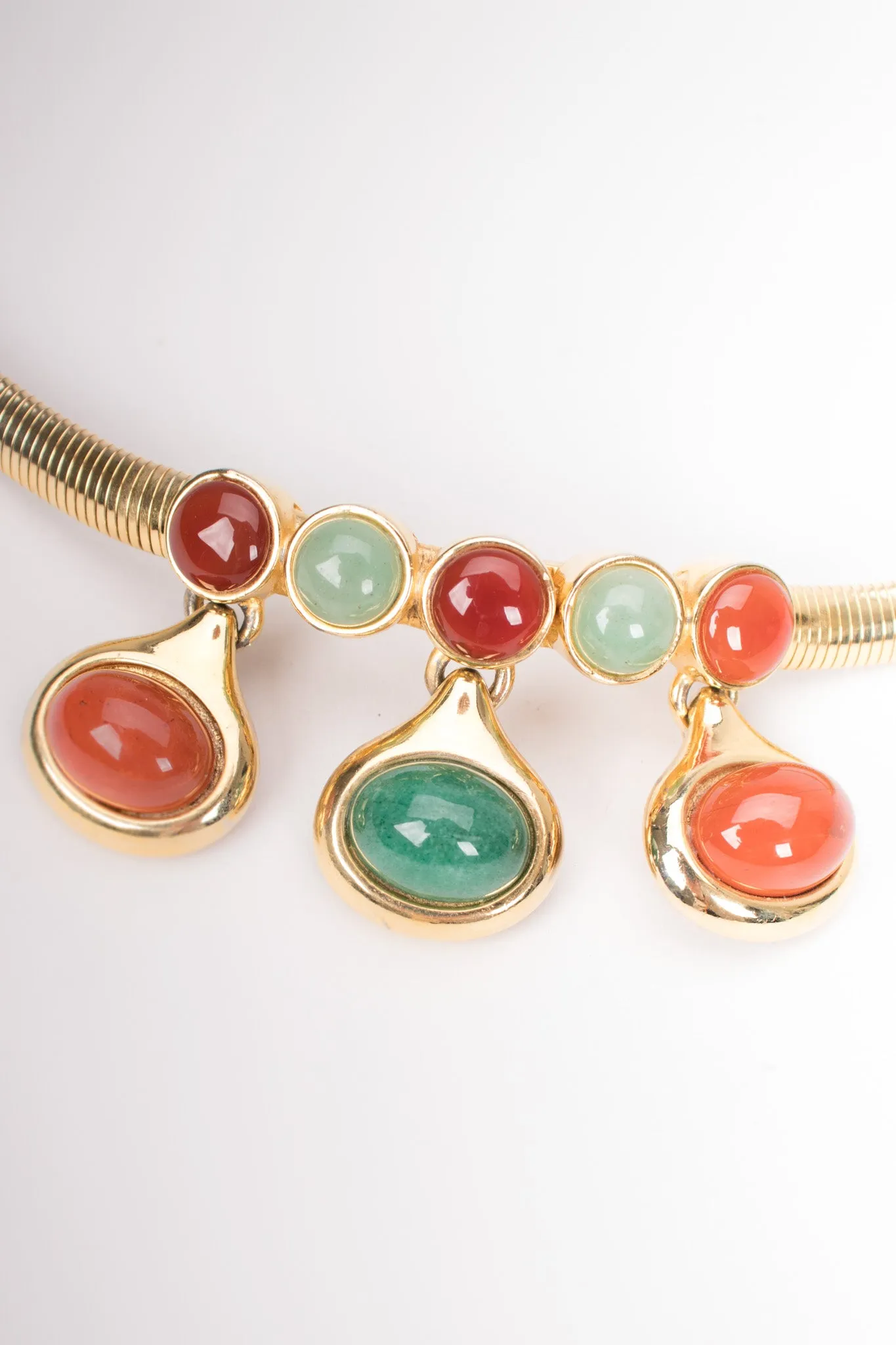 Gemstone Teardrop Belt