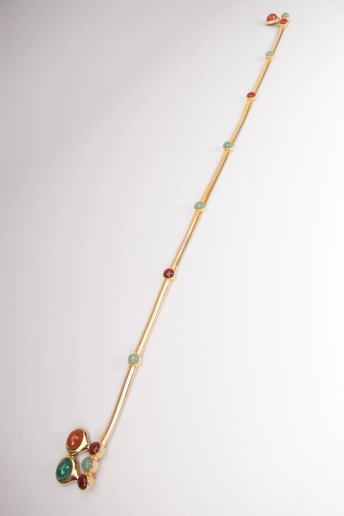 Gemstone Teardrop Belt