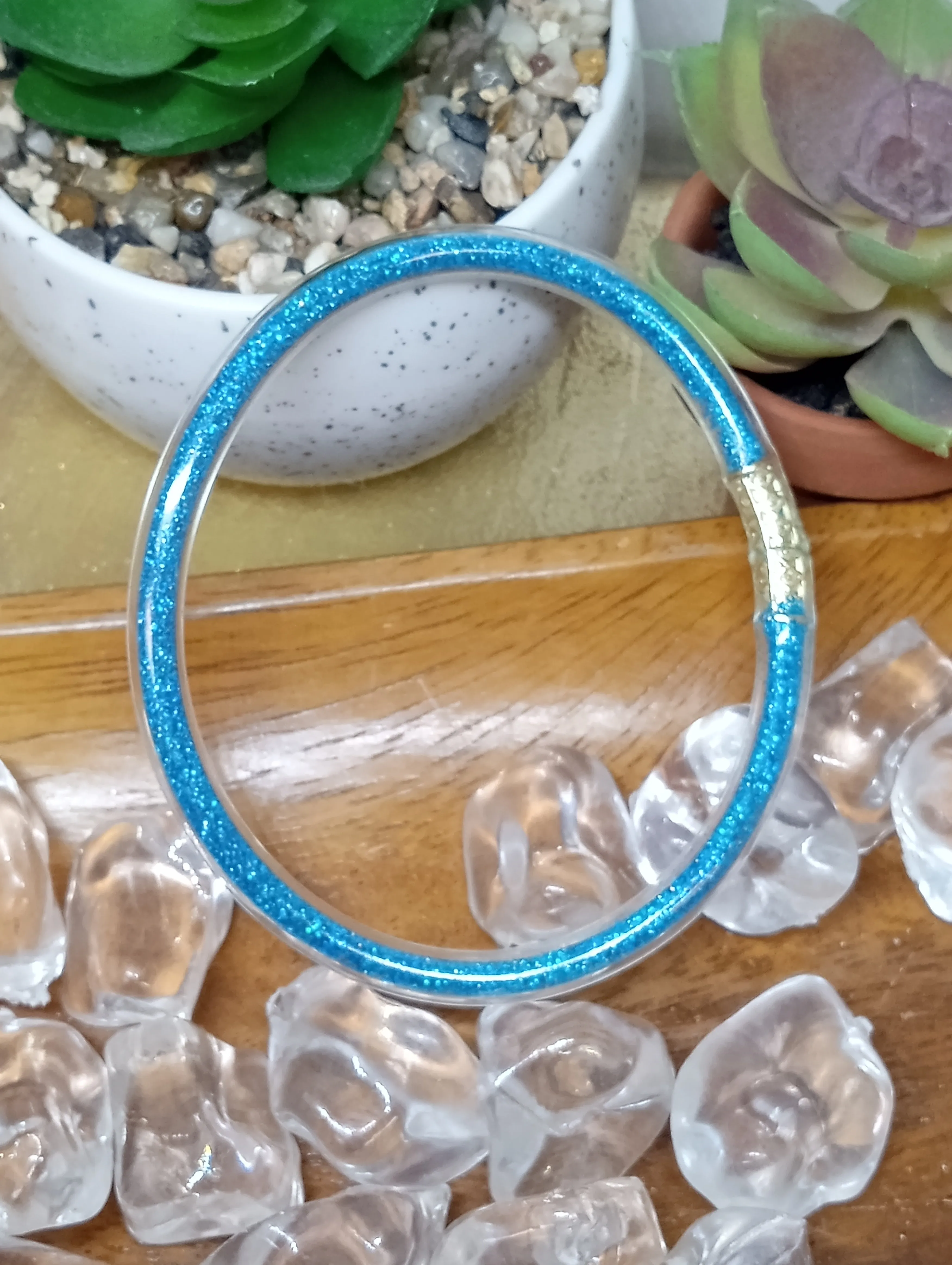 Glitter Bangle Bracelet