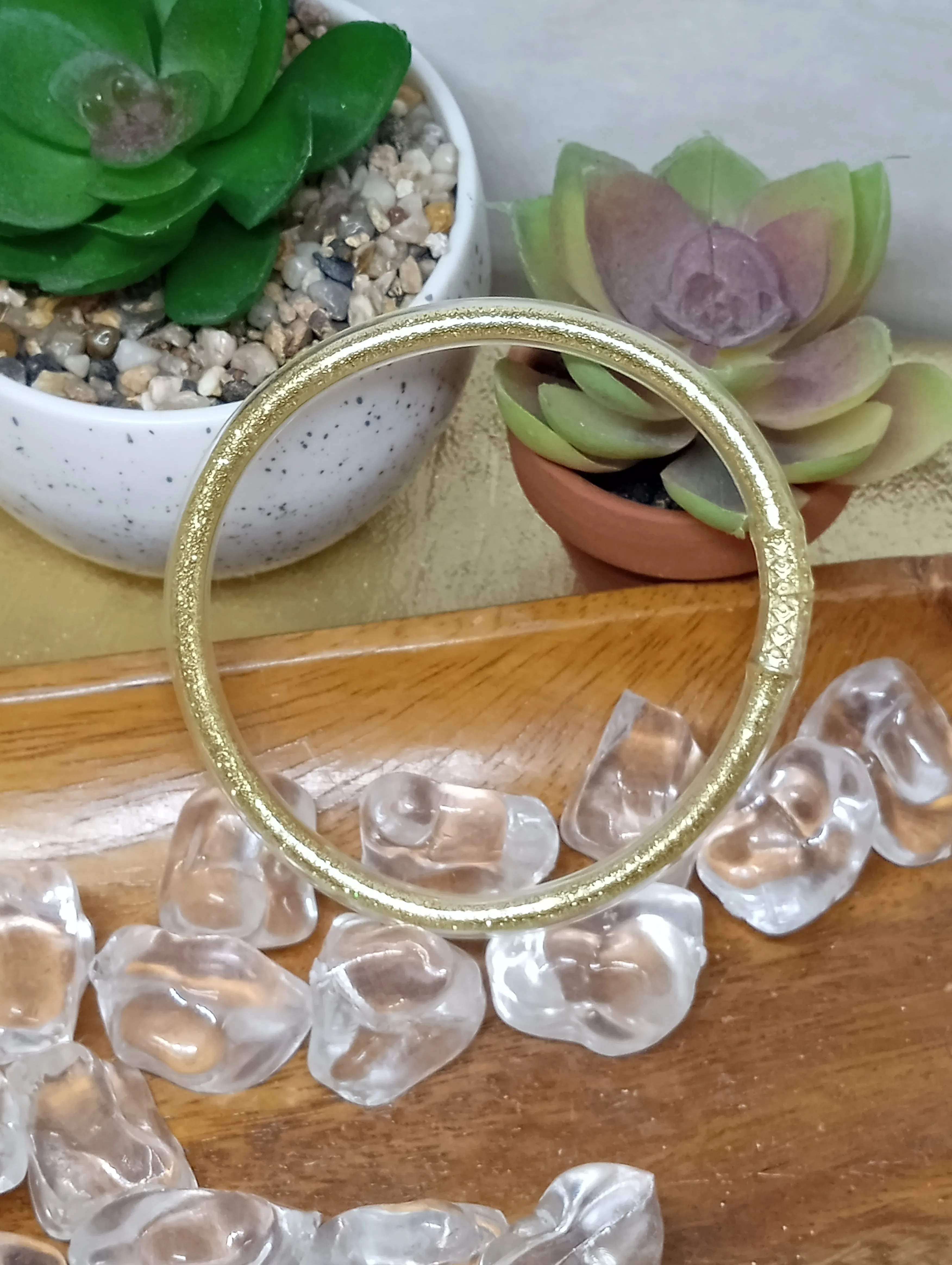 Glitter Bangle Bracelet