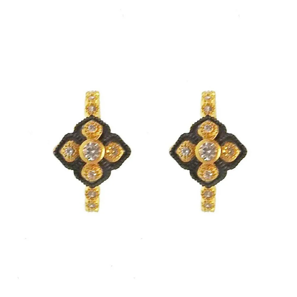 Gold Vermeil Hoop Earrings