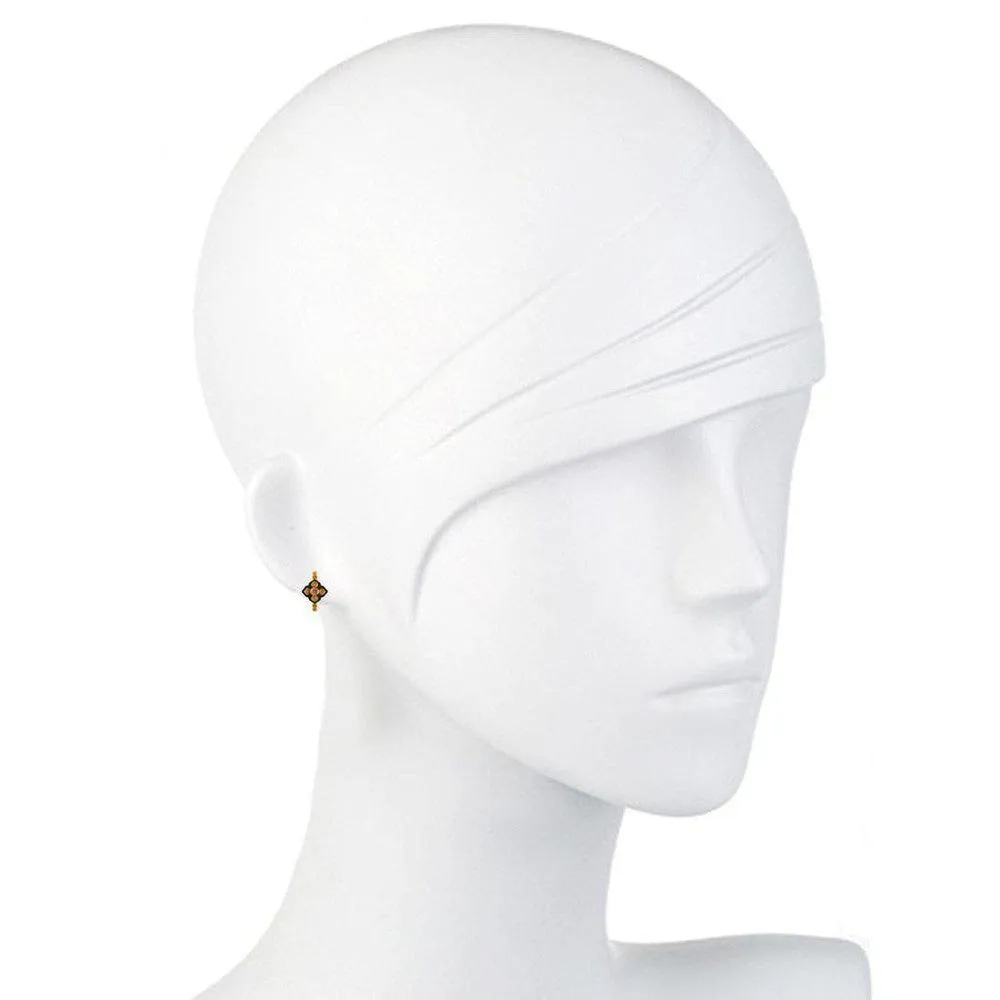 Gold Vermeil Hoop Earrings