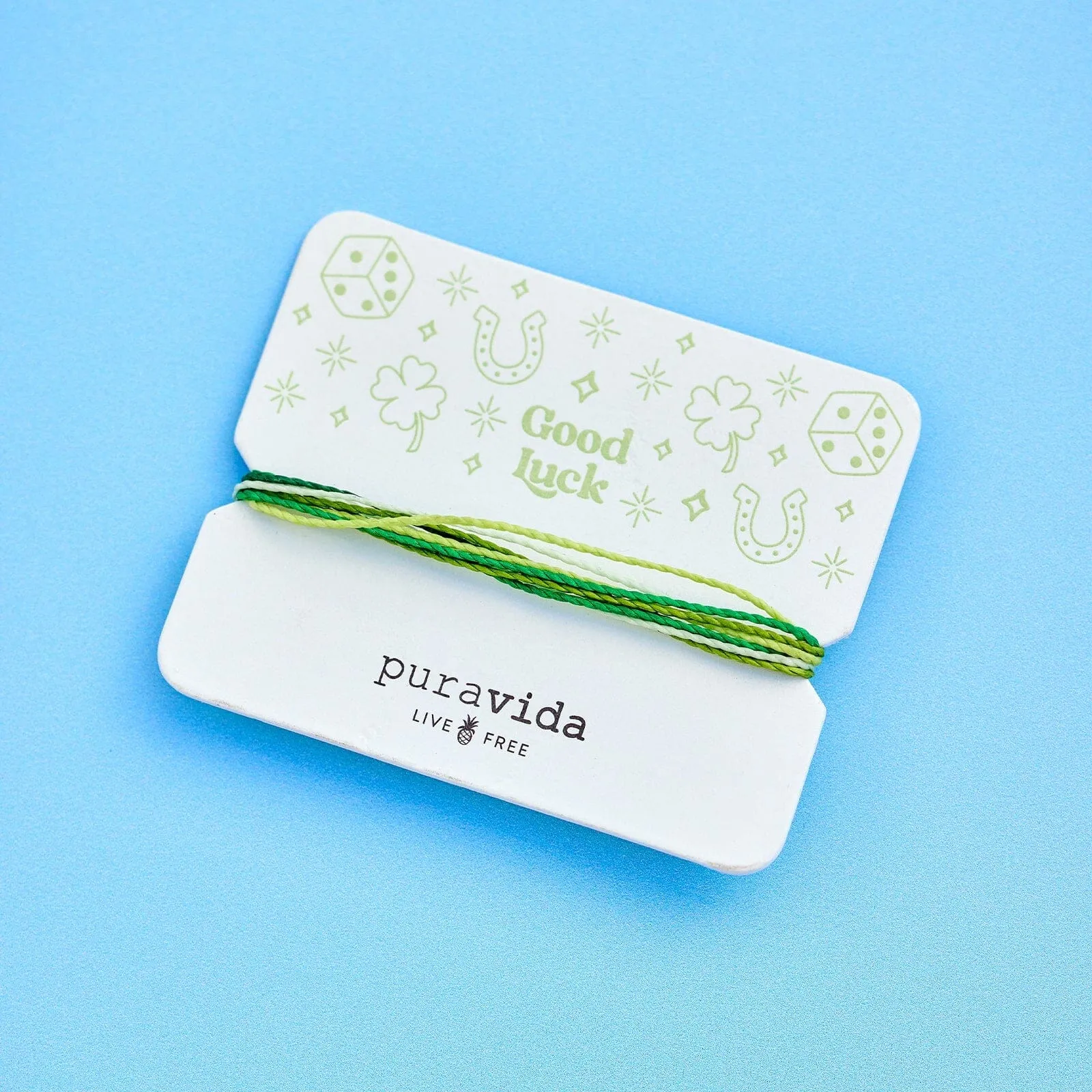 Good Luck Bracelet Card