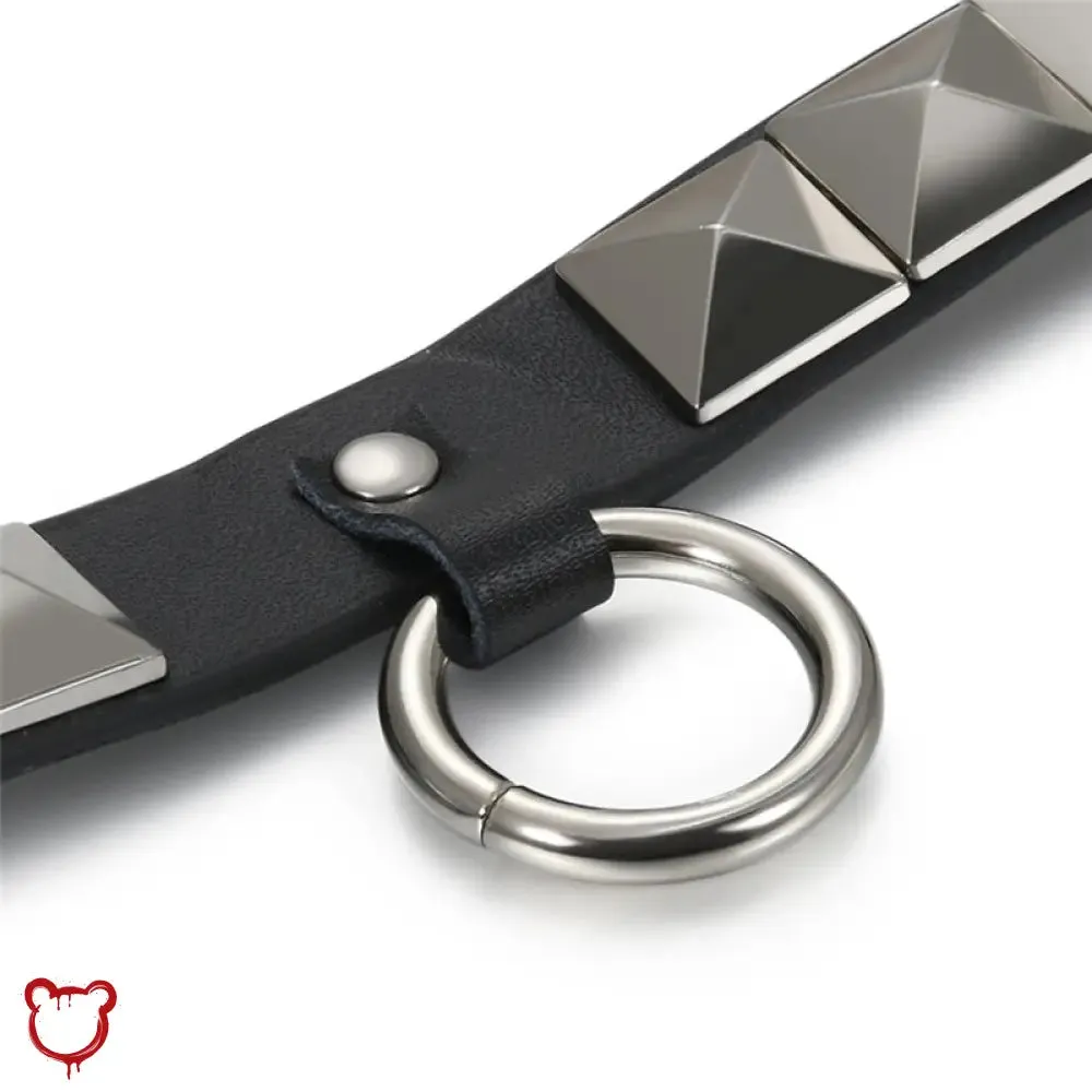 Gothic Lawbreaker Choker Ring