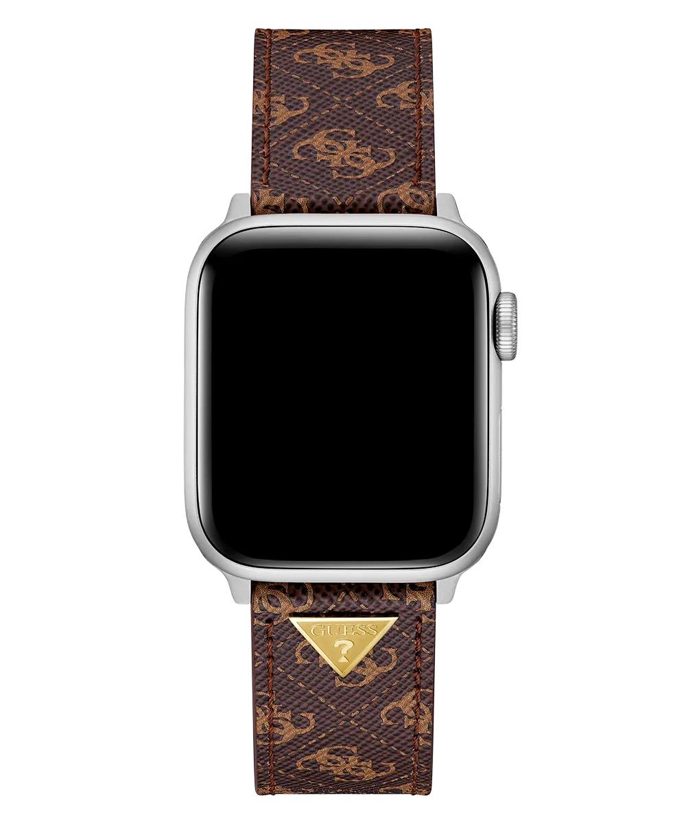 GUESS Logo Leather Band for Apple 38-40 mm Watch