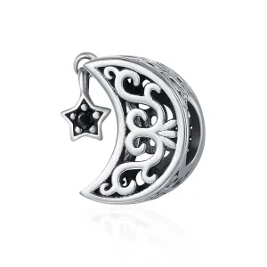 Half Moon & Star Charm