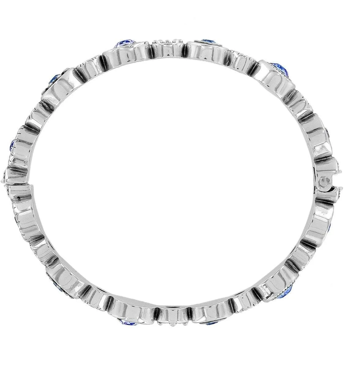 Halo Burst Hinged Bangle JF3813
