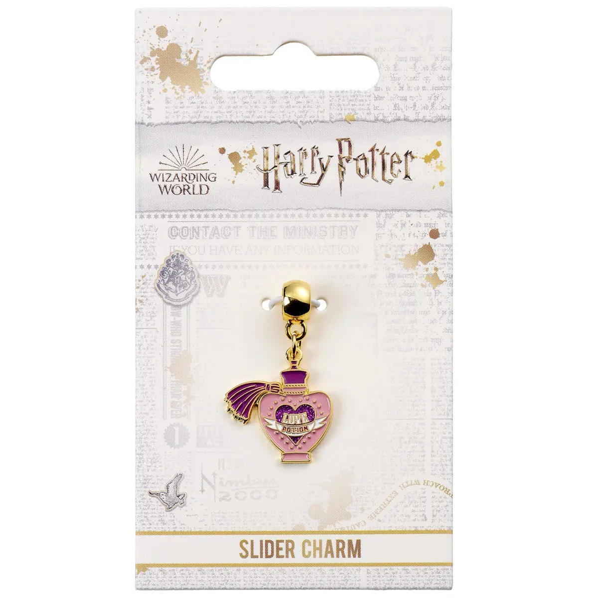 Harry Potter Gold Plated Charm Love Potion