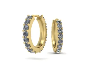 Hayden Classic Hoop Earring - Gold