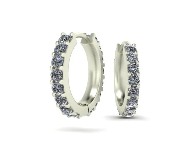 Hayden Classic Hoop Earring - Gold