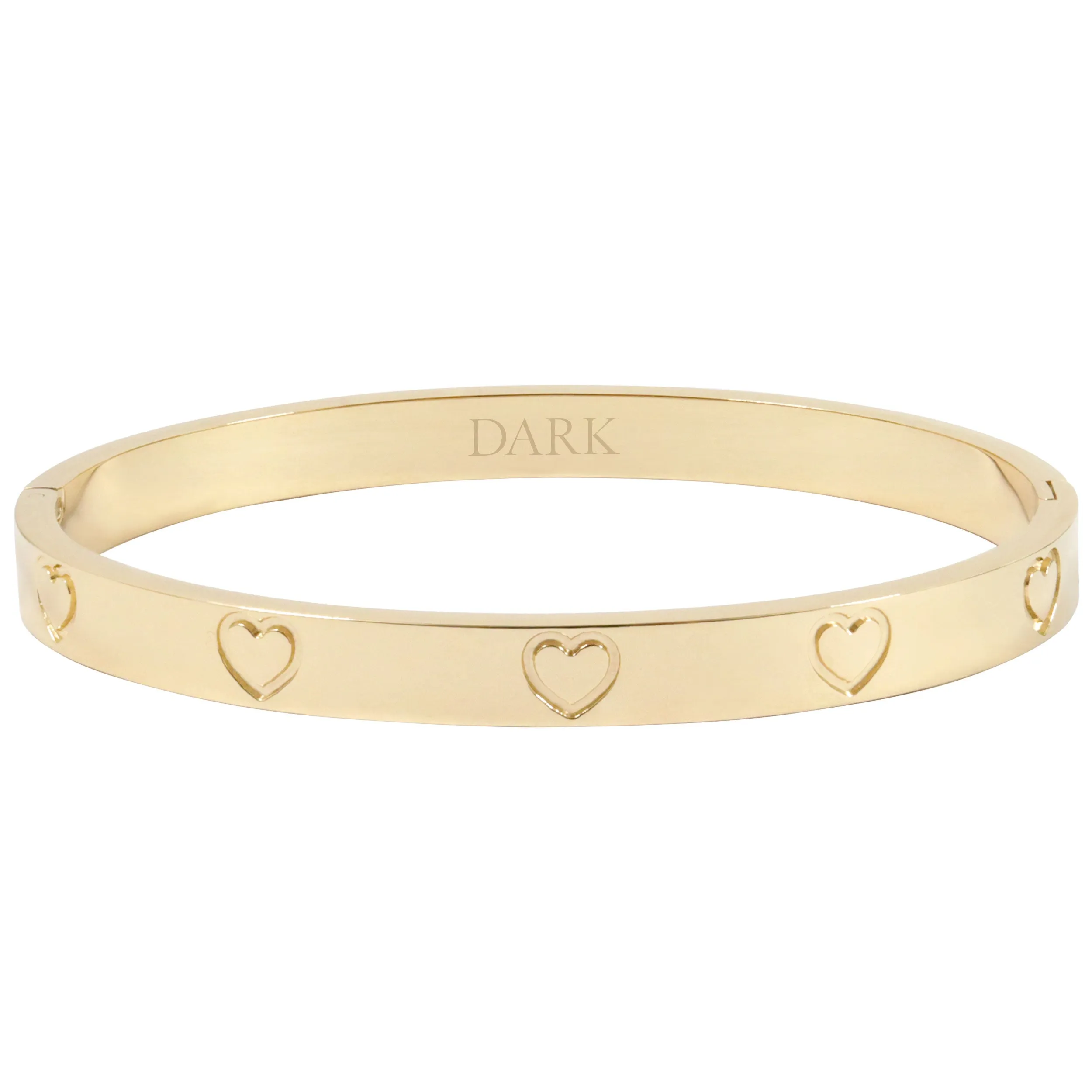 HEART BANGLE GOLD
