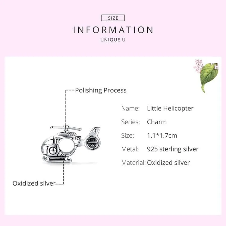 Helicopter Charm
