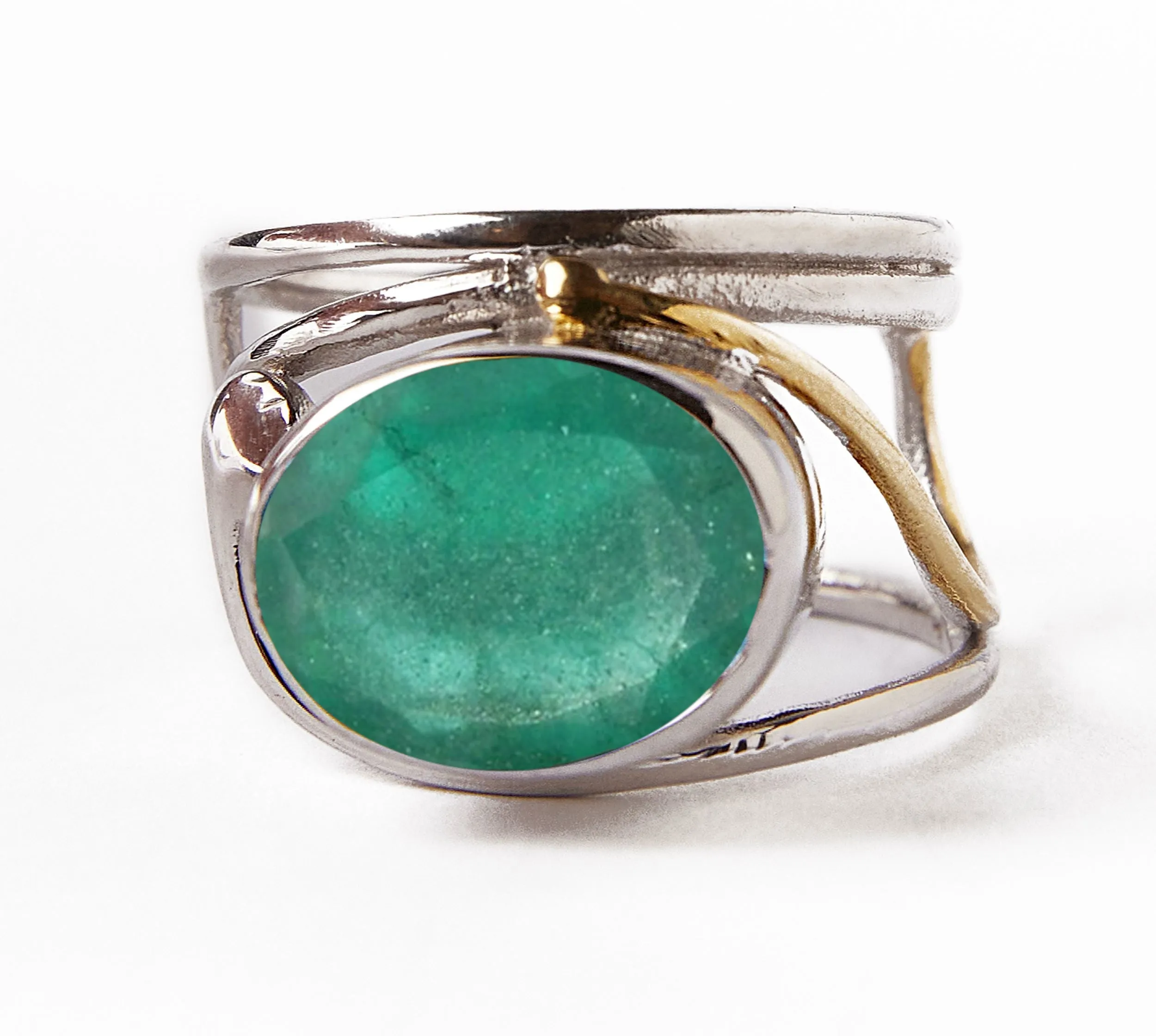 Horizontal Ring in various gemstones
