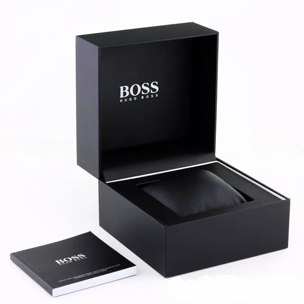 Hugo Boss Trace Chronograph Leather Men's Watch 1514003
