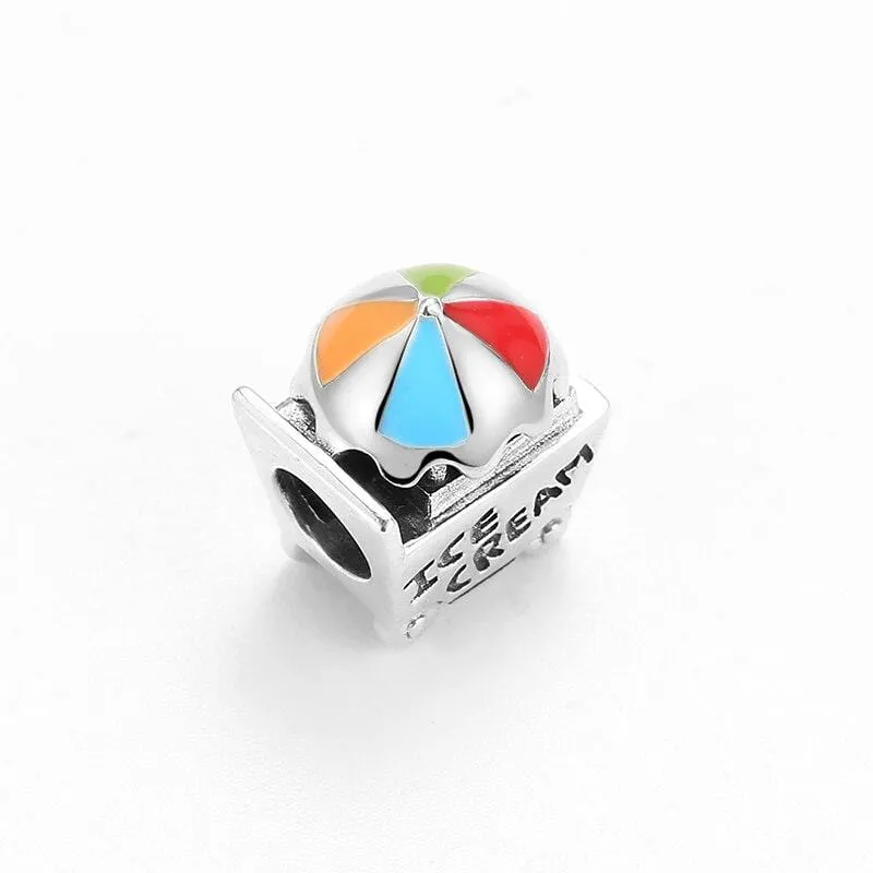 Ice Cream Cart Charm