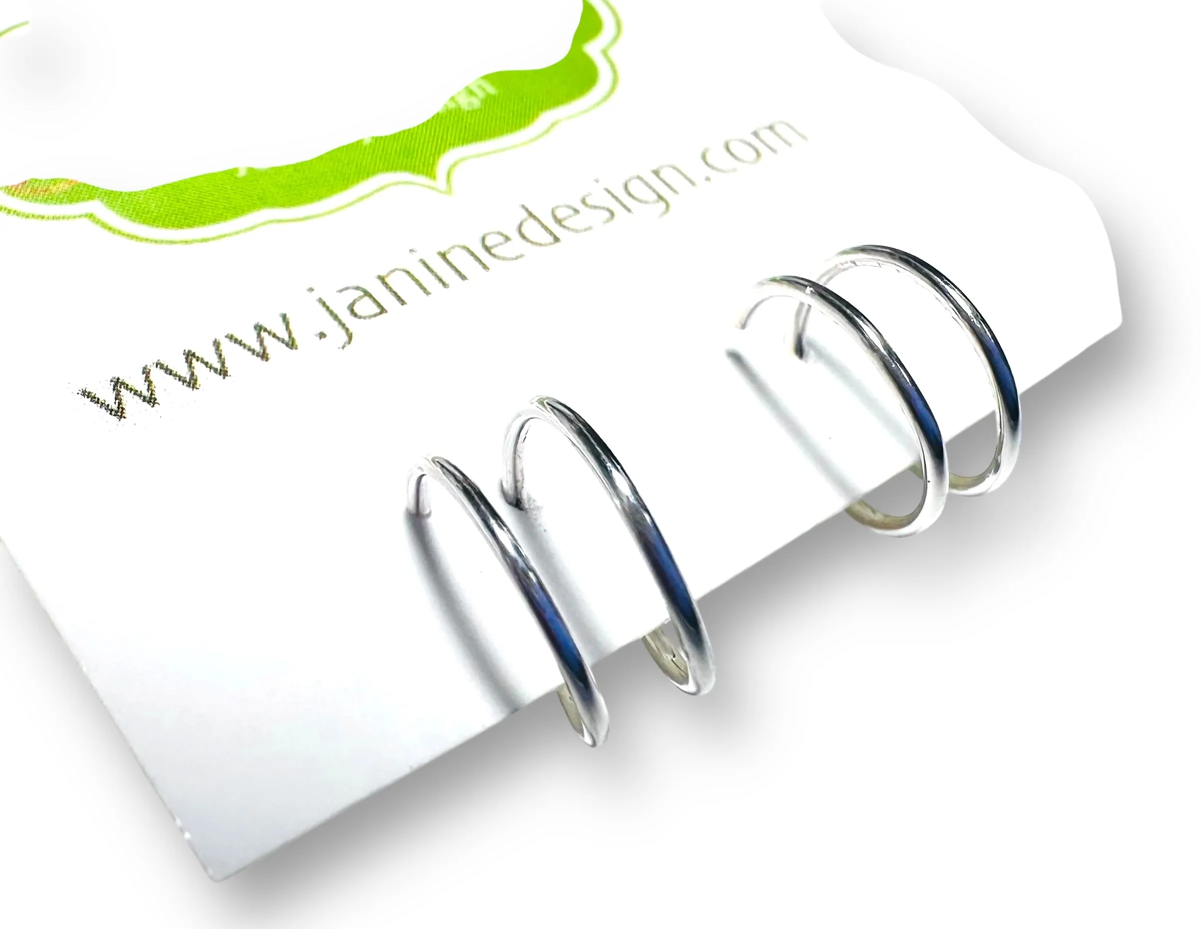 Illusion Hoop Earrings