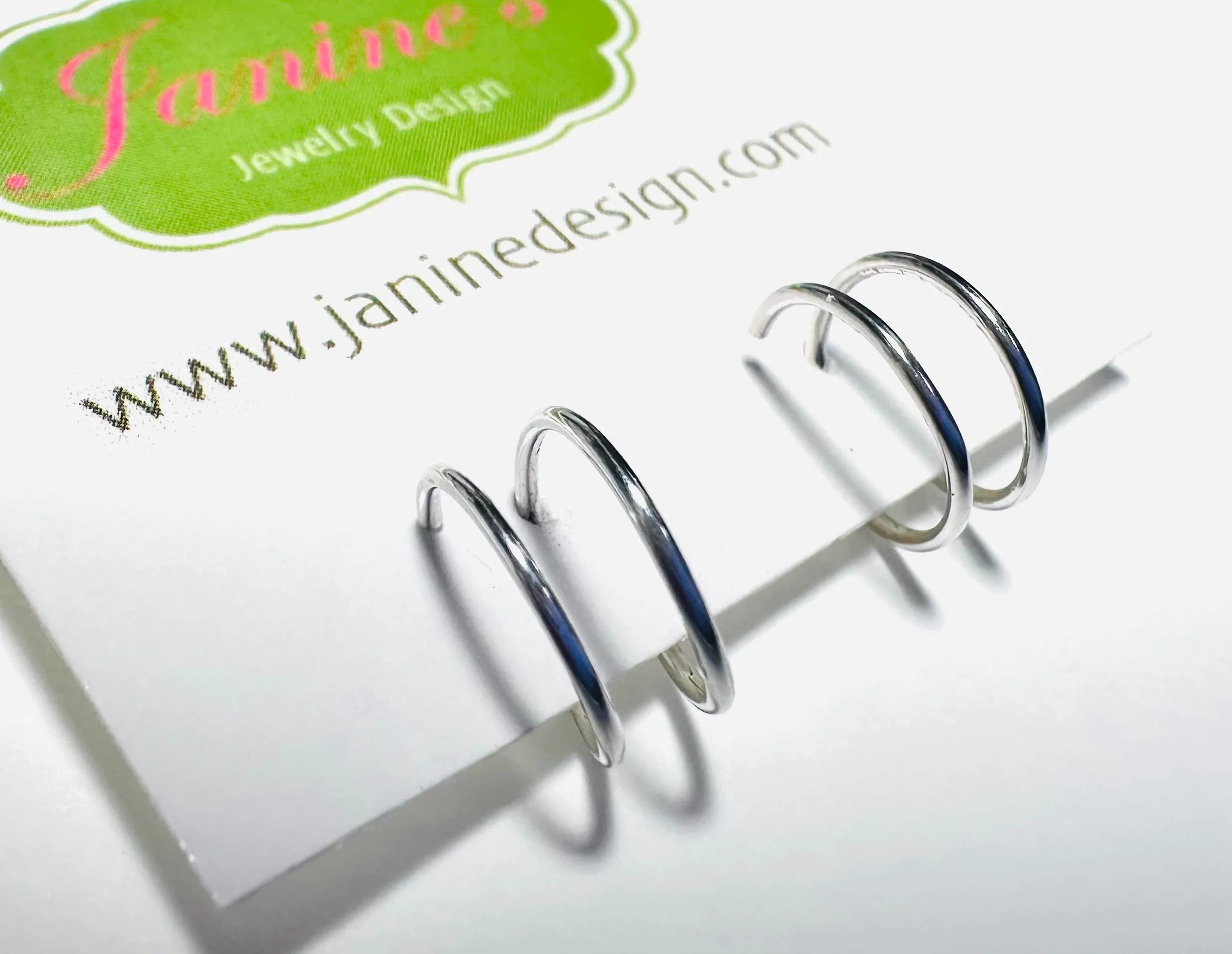 Illusion Hoop Earrings