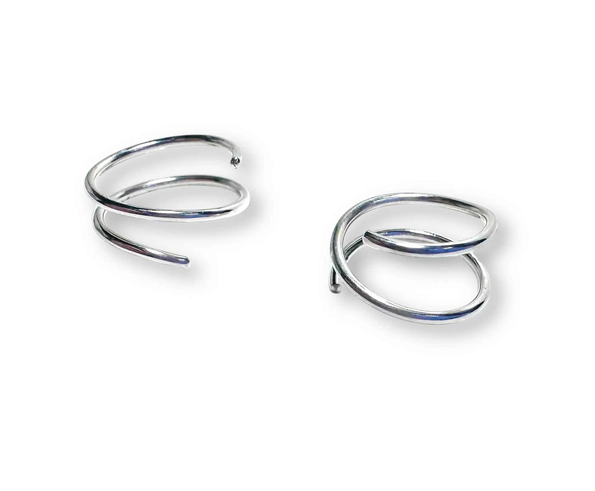 Illusion Hoop Earrings