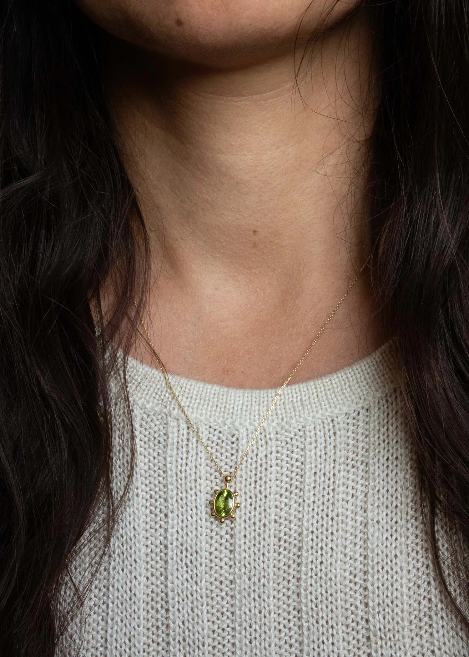 In Stock | Peridot Elysia Necklace