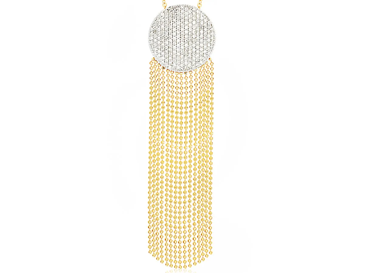 Infinity Tassel Necklace