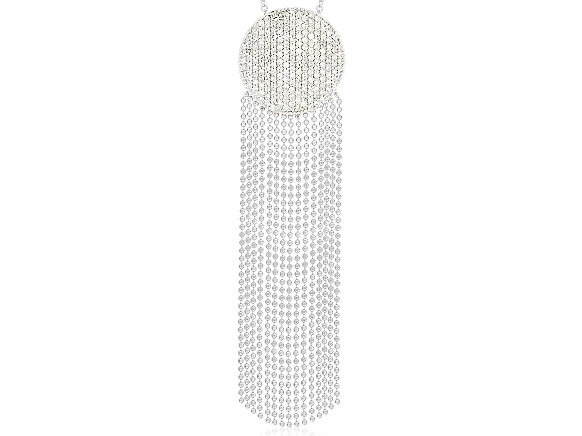 Infinity Tassel Necklace