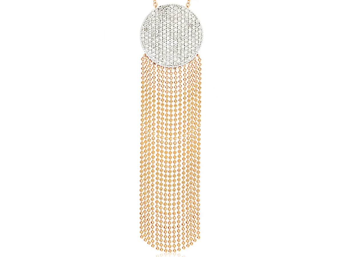 Infinity Tassel Necklace