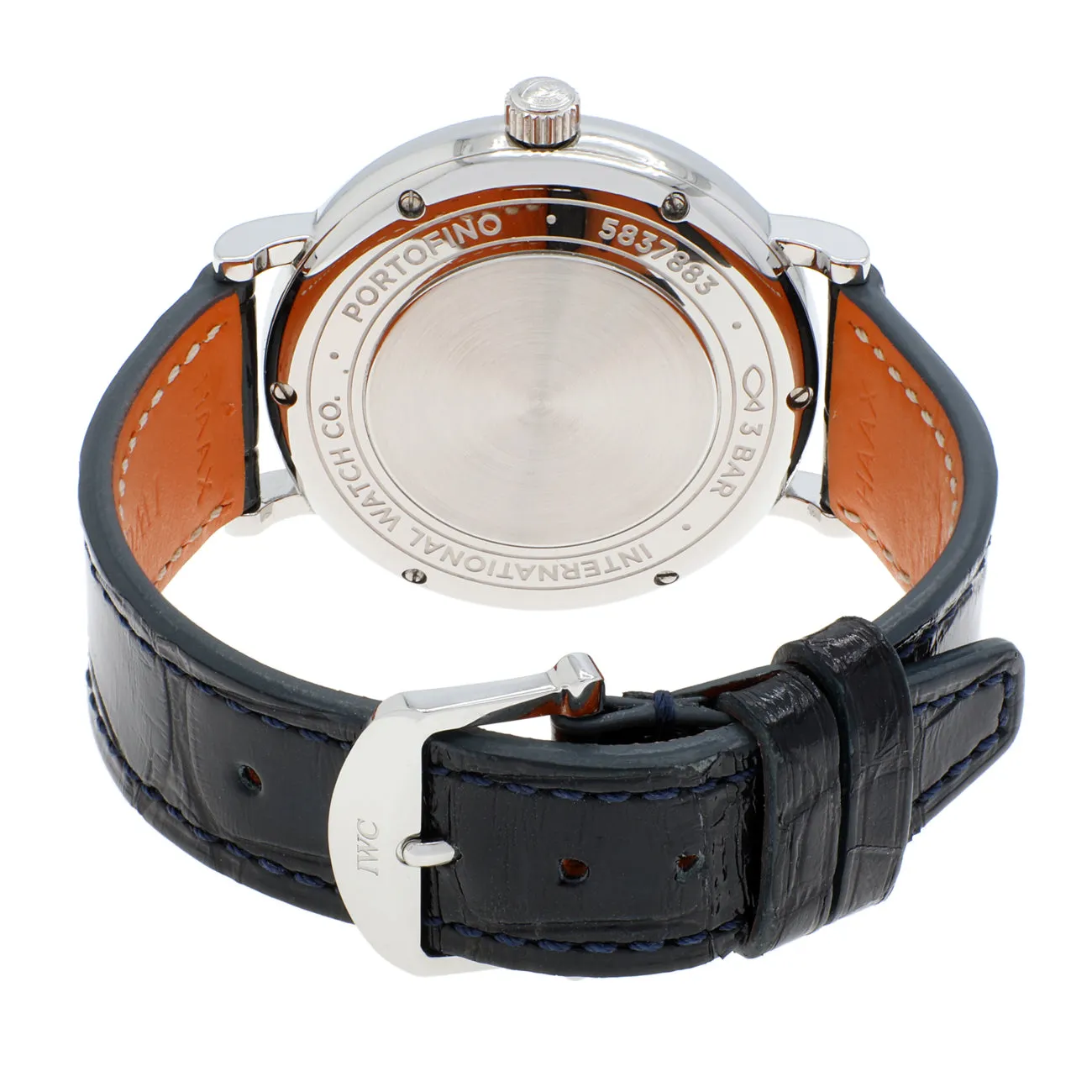 IWC Stainless Steel Diamond Portofino 37mm Automatic IW458111