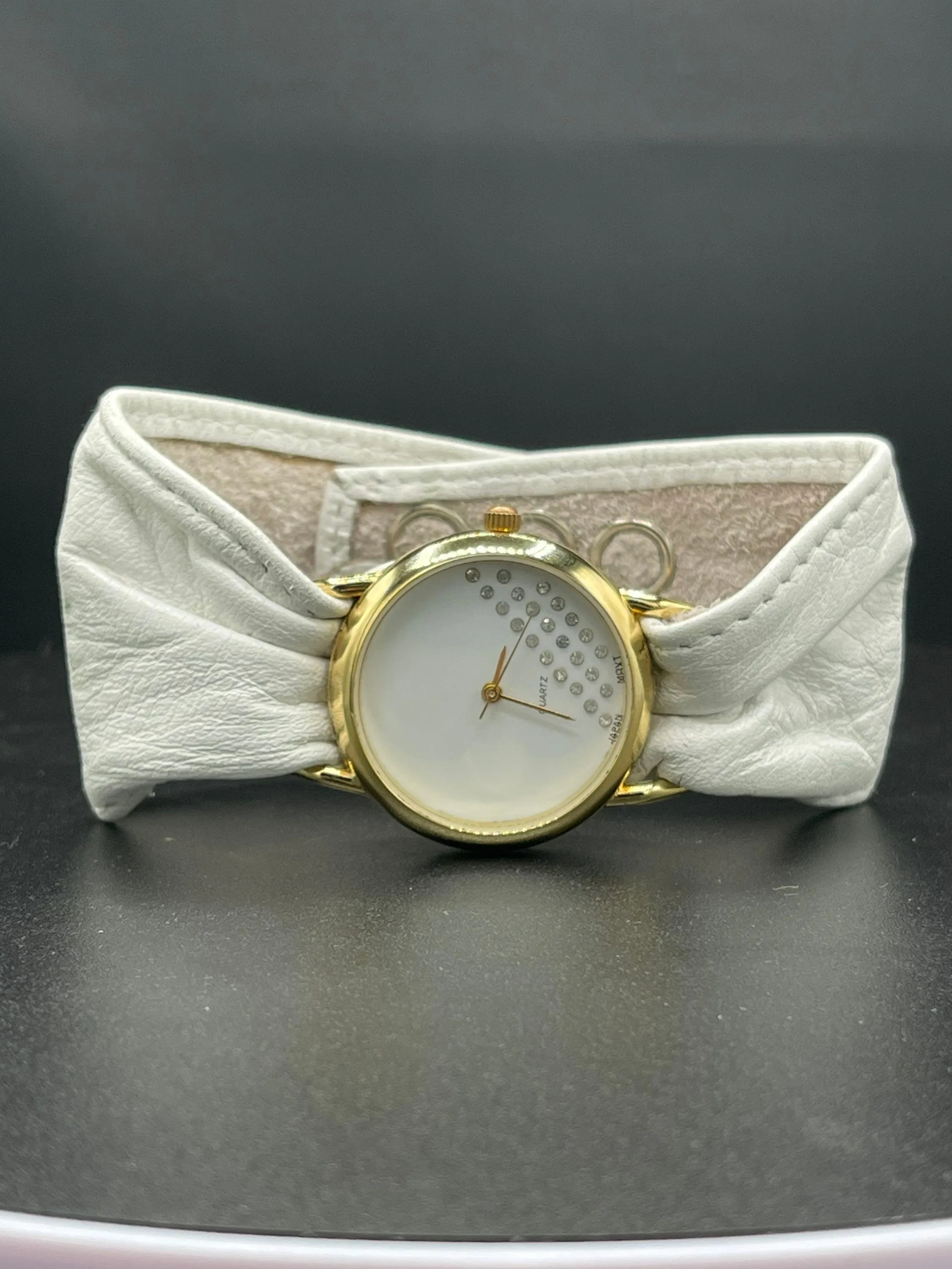 Japanese Handmade Quartz Leather Band Adjustable Ladies Watch