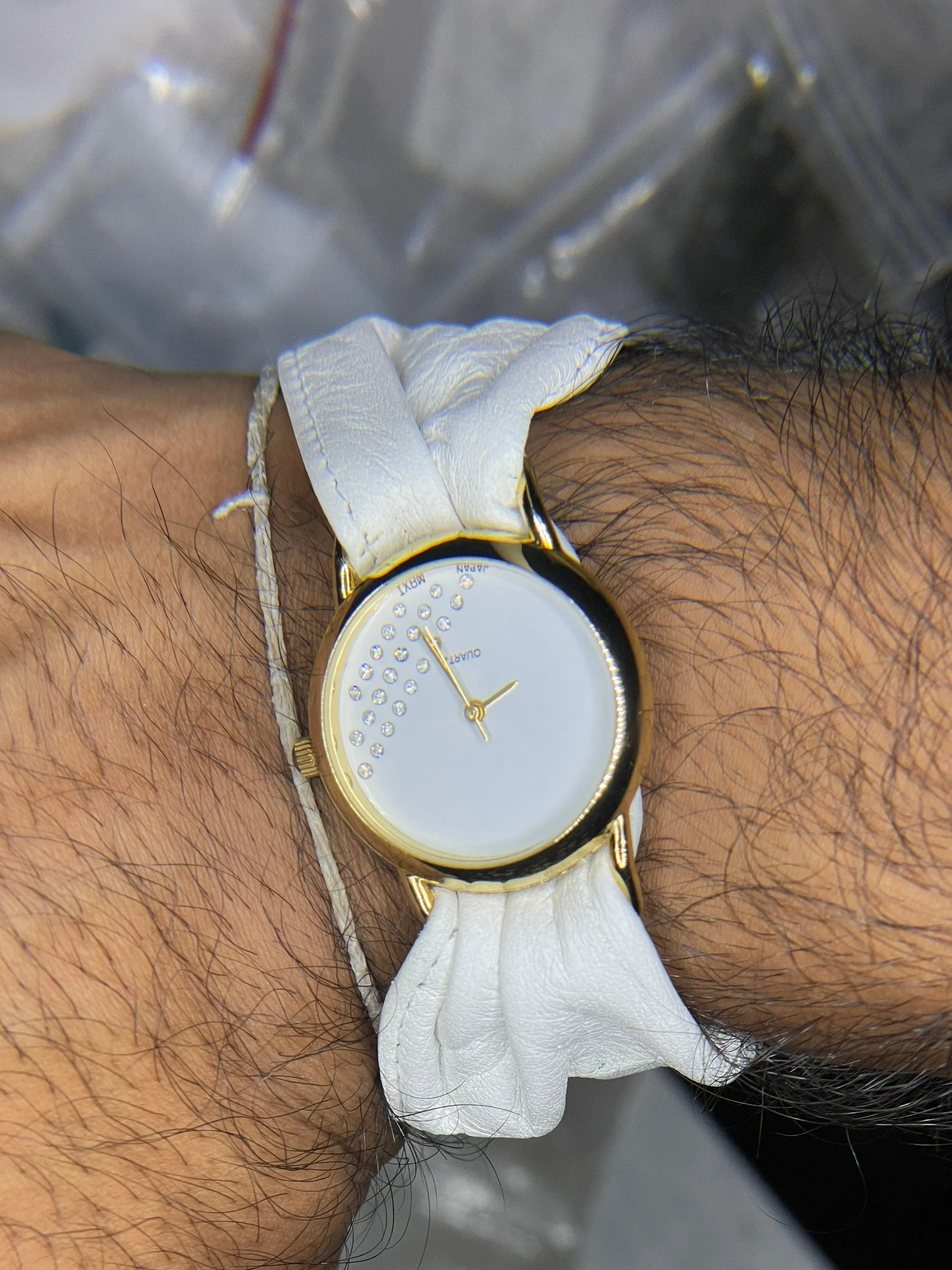 Japanese Handmade Quartz Leather Band Adjustable Ladies Watch