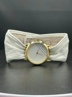 Japanese Handmade Quartz Leather Band Adjustable Ladies Watch