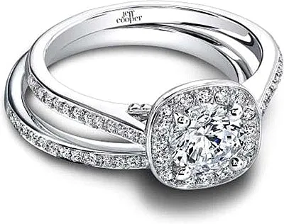 Jeff Cooper 'Twyla' Pave Diamond Engagement Ring