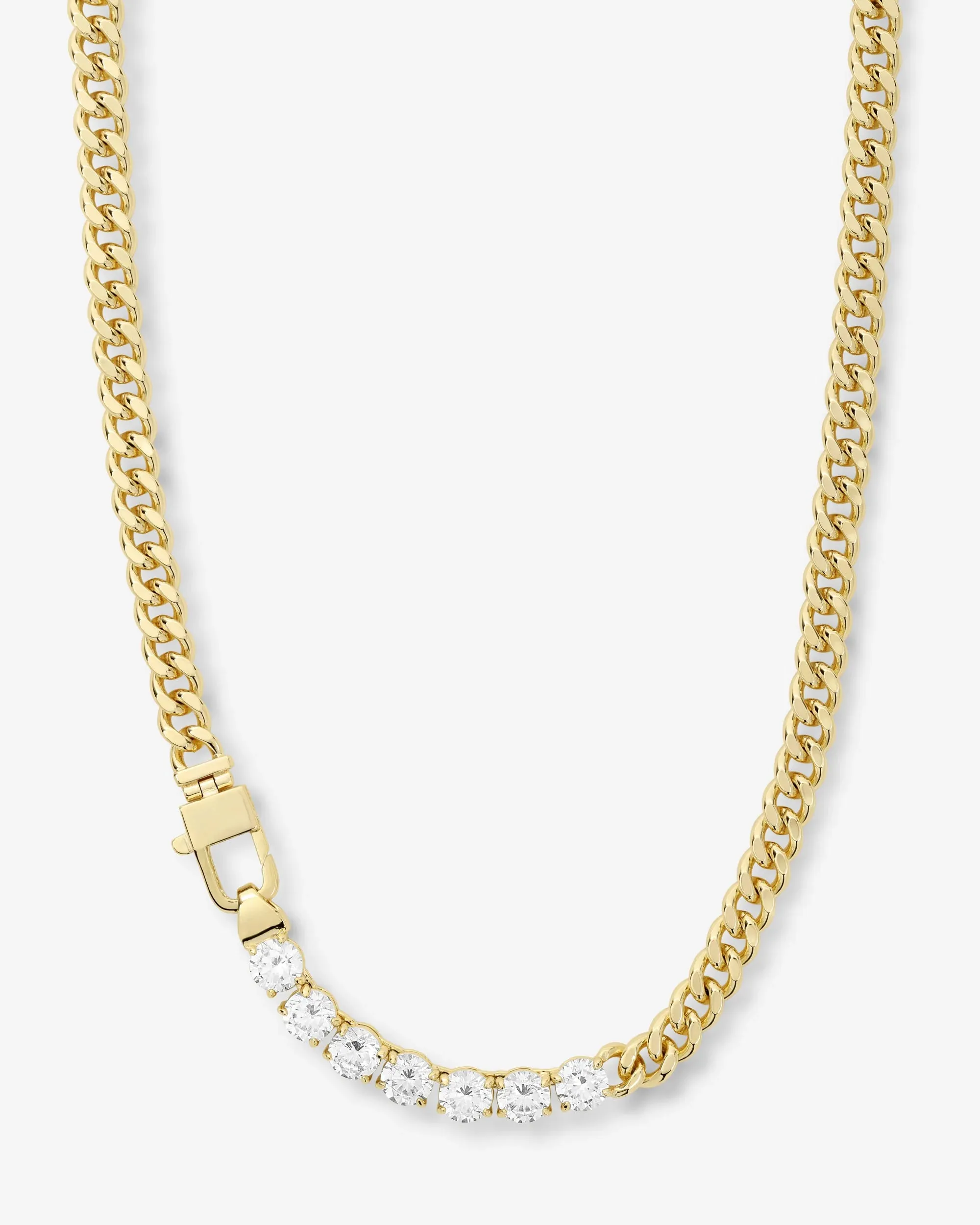 Julian Loves Diamonds Necklace 16" - Gold