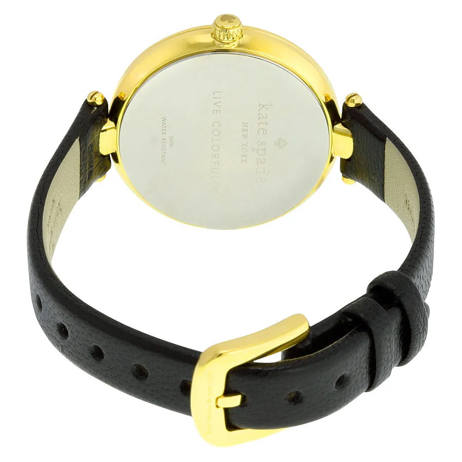 Kate Spade Holland Gold Sunray Dial Ladies Watch 1YRU0811