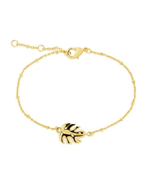 Keilani Leaf Bracelet