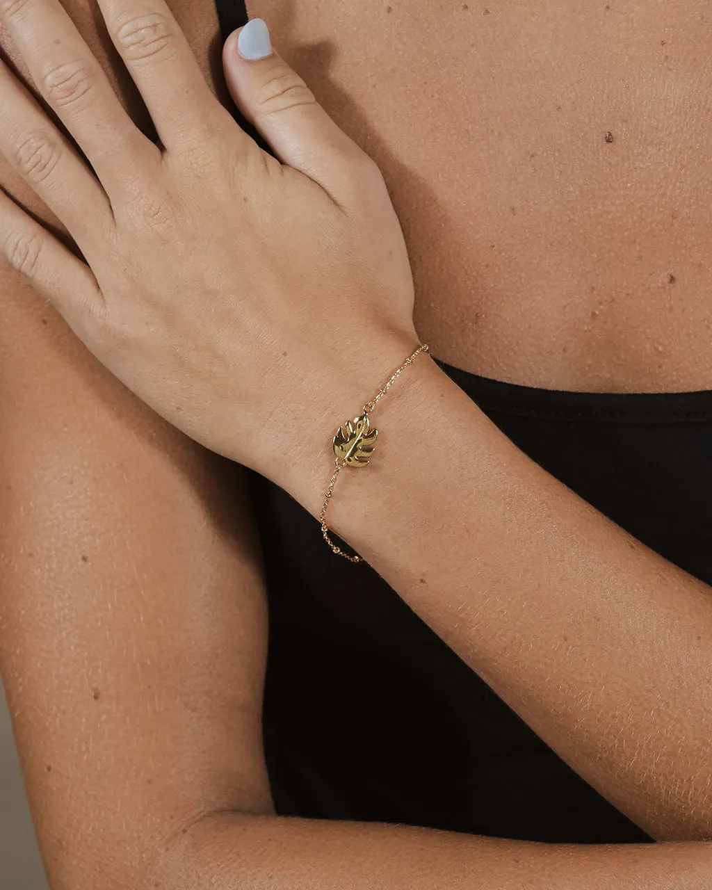 Keilani Leaf Bracelet