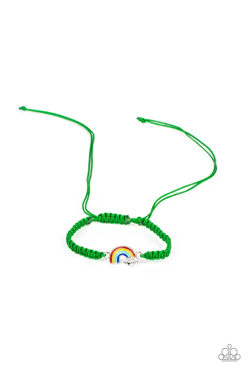 Kids' Starlet Shimmer St. Patrick's Day Pull-String Bracelet Set