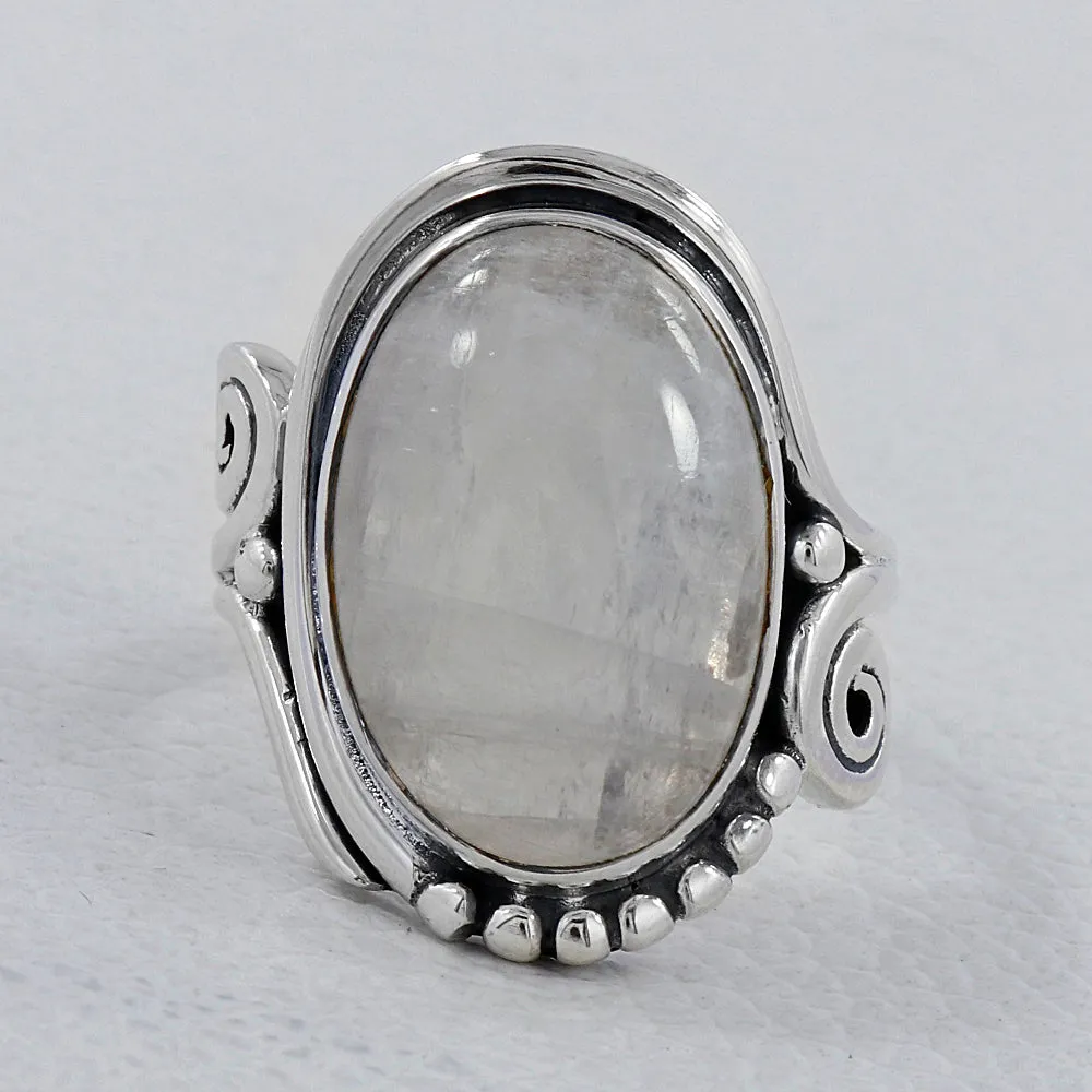Labradorite Gemstone Sterling Silver Rings