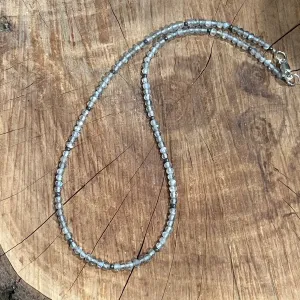Labradorite Hematite Necklace