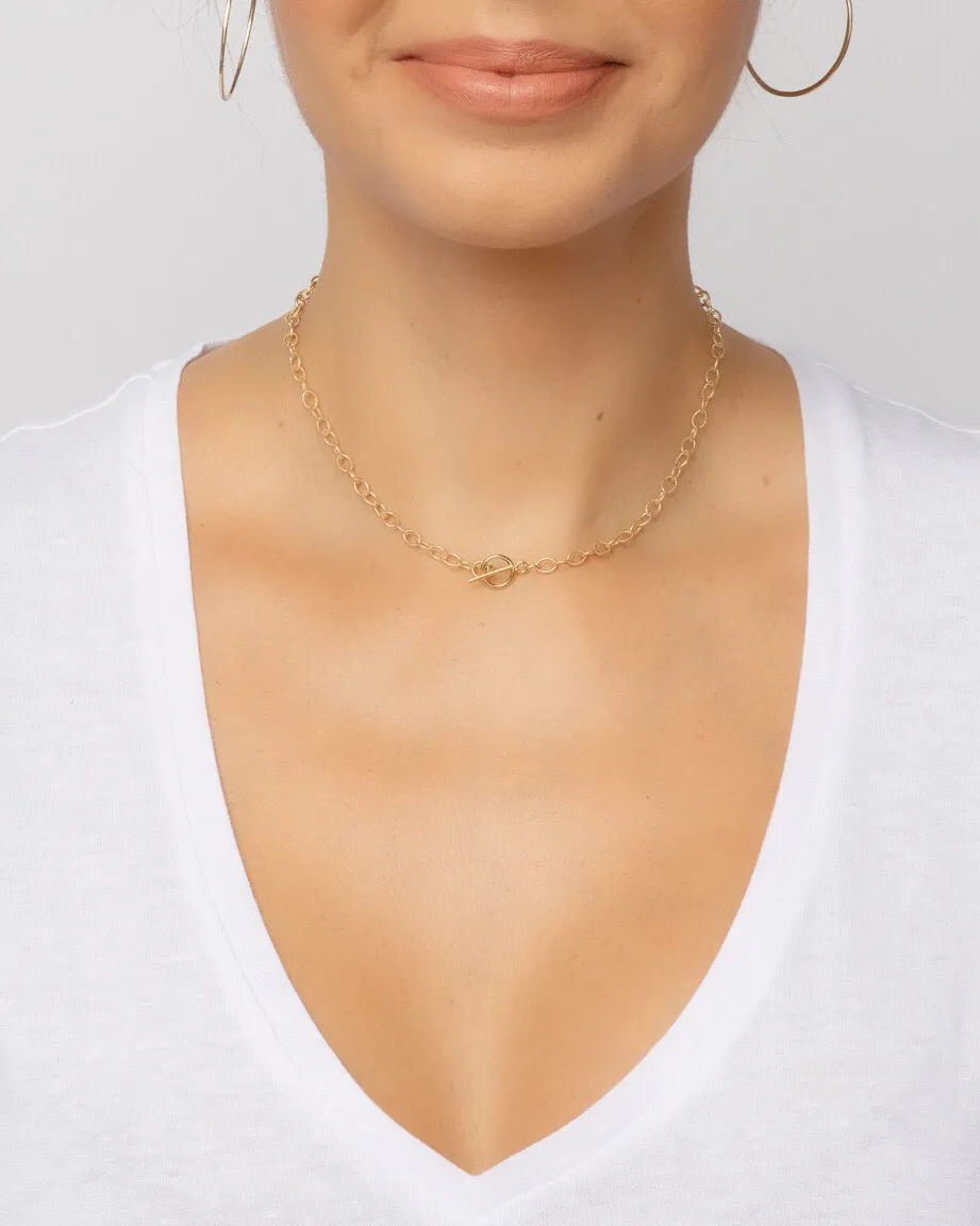 Laguna Choker, Gold Filled