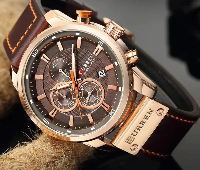 Leather Sports Watches