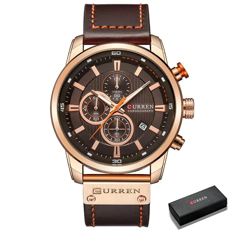 Leather Sports Watches
