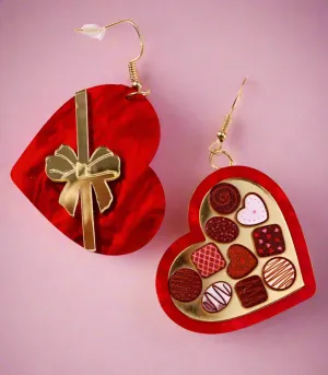 LIFE IS A BOX OF CHOCOLATES EARRINGS