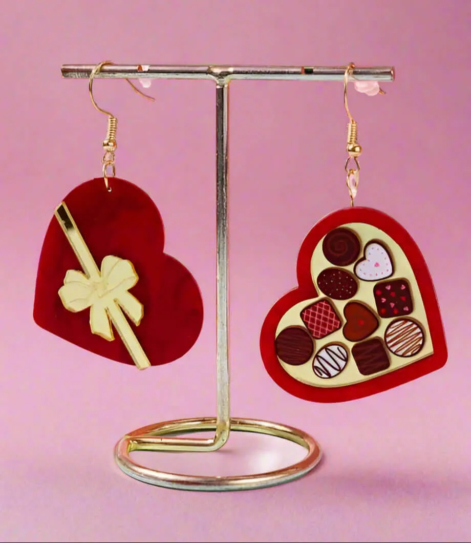 LIFE IS A BOX OF CHOCOLATES EARRINGS