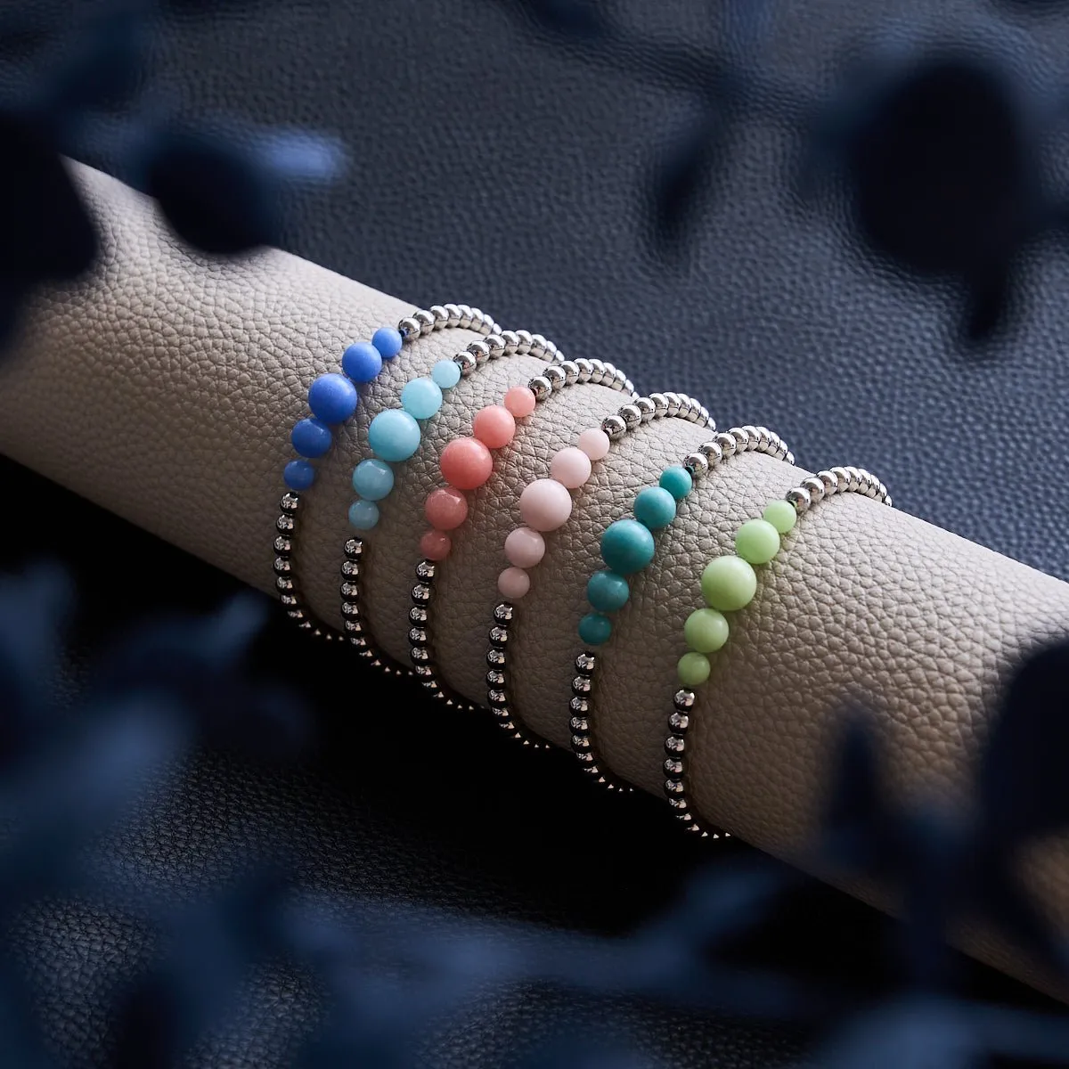 Lime | Silver | Lumos Ceramic Expression Bracelet