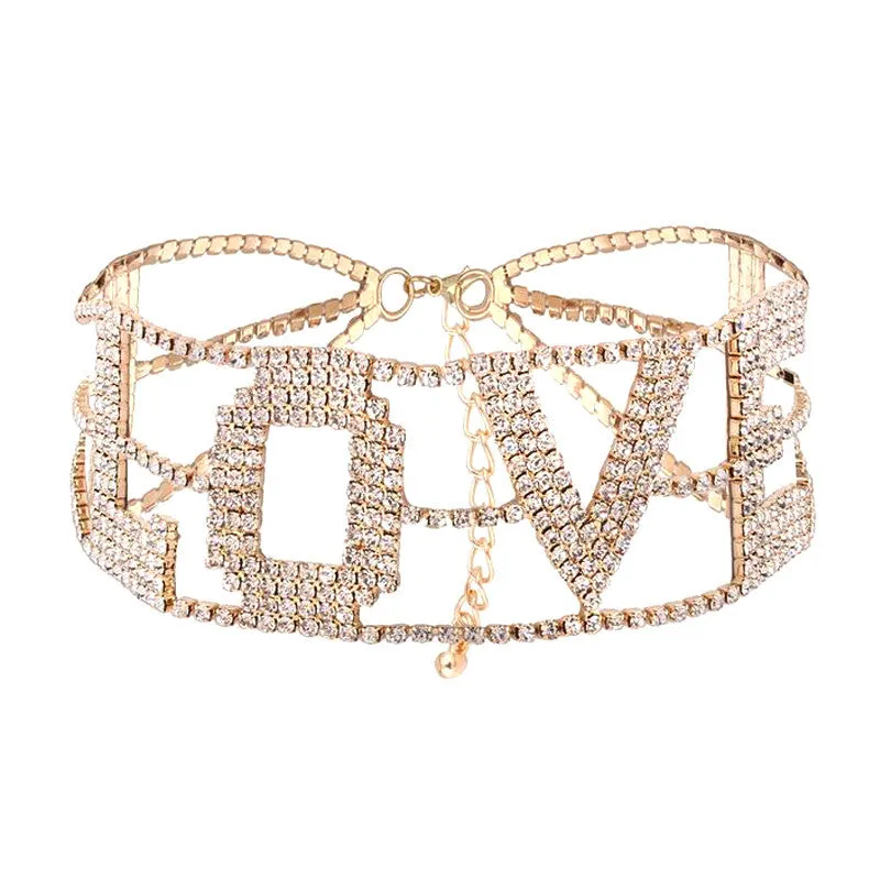 Love Gold Choker
