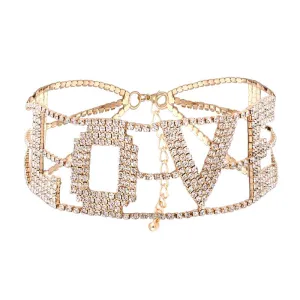 Love Gold Choker