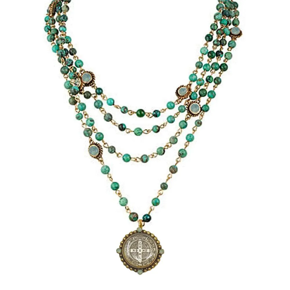 Lux 4mm Turquoise Magdalena