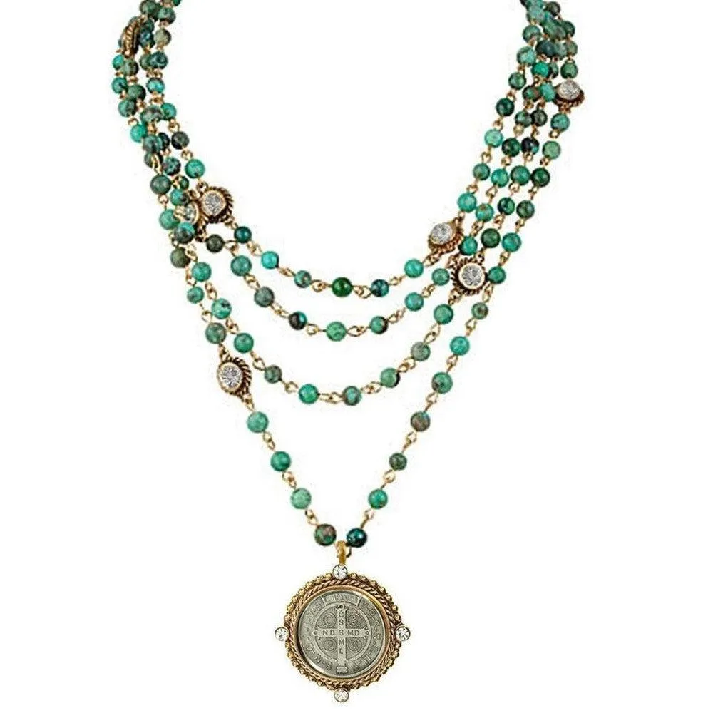 Lux 4mm Turquoise Magdalena